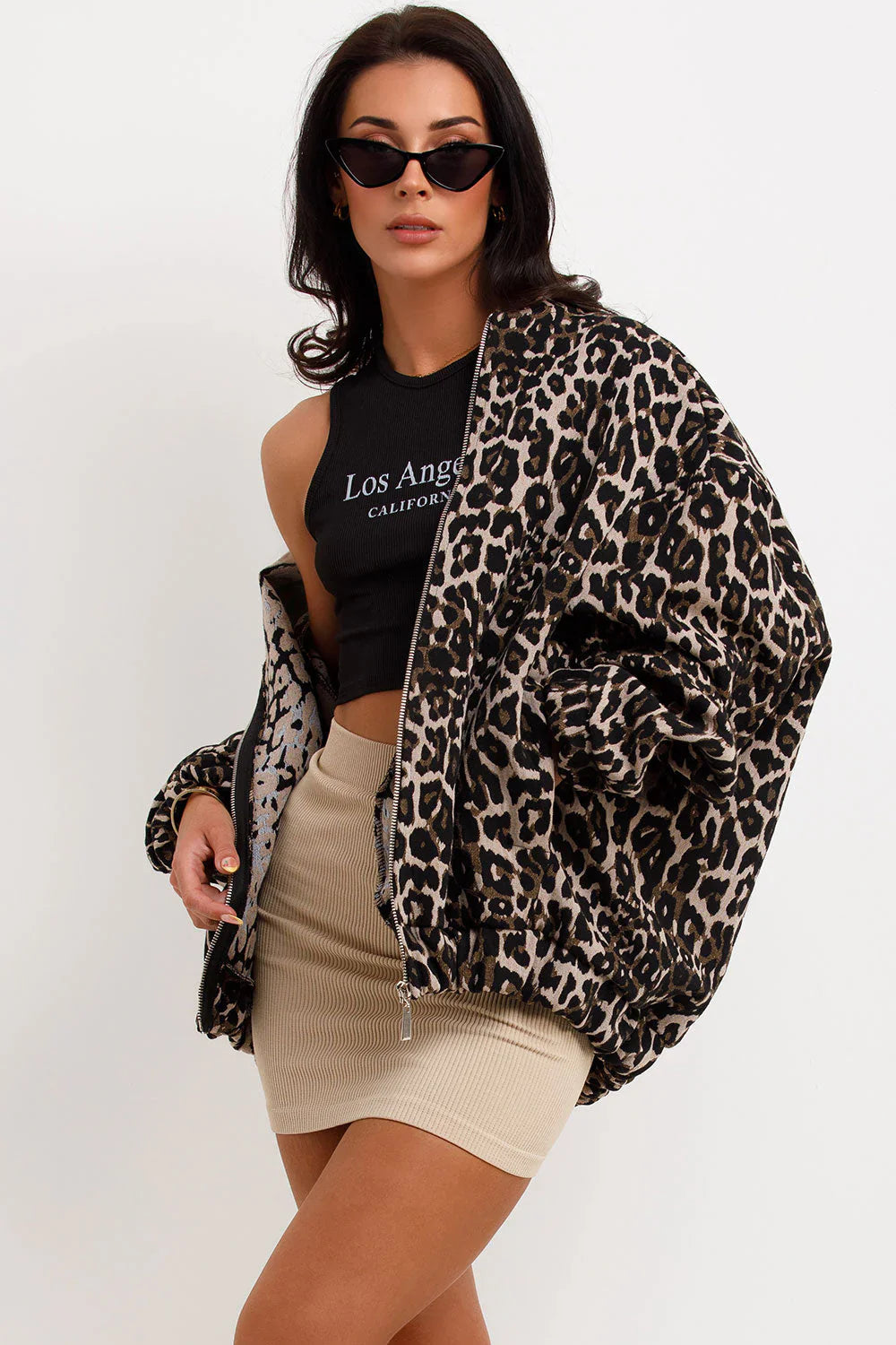 Karlijn™ | Kurtka Bomber w Lwiątko