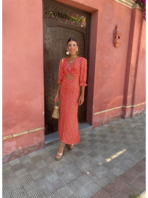 Lara™ | Satynowa Sukienka Letnia - Eliza-Warszawa