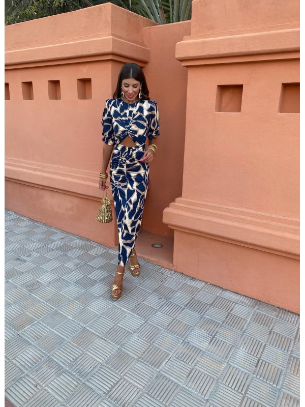 Lara™ | Satynowa Sukienka Letnia - Eliza-Warszawa